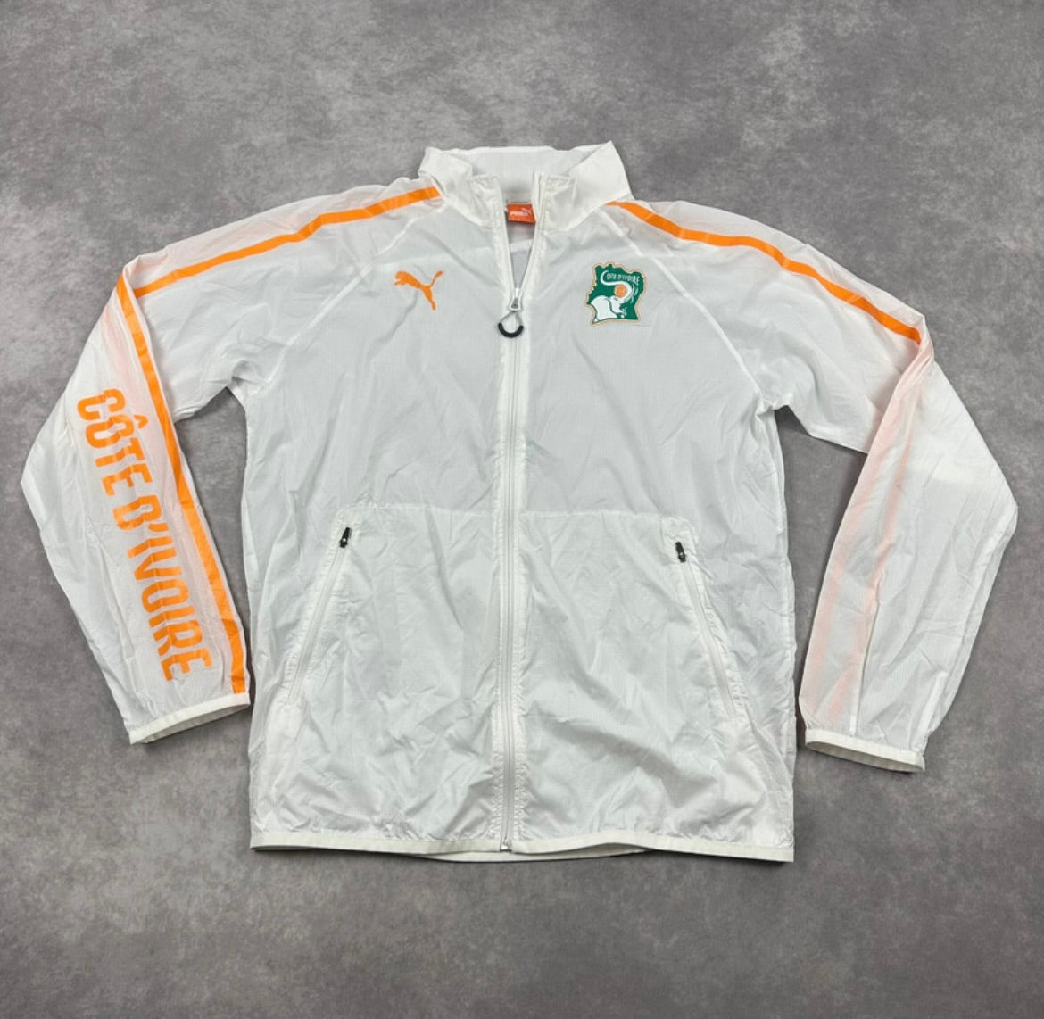 Puma Elfenbeinküste Trackjacke (L)