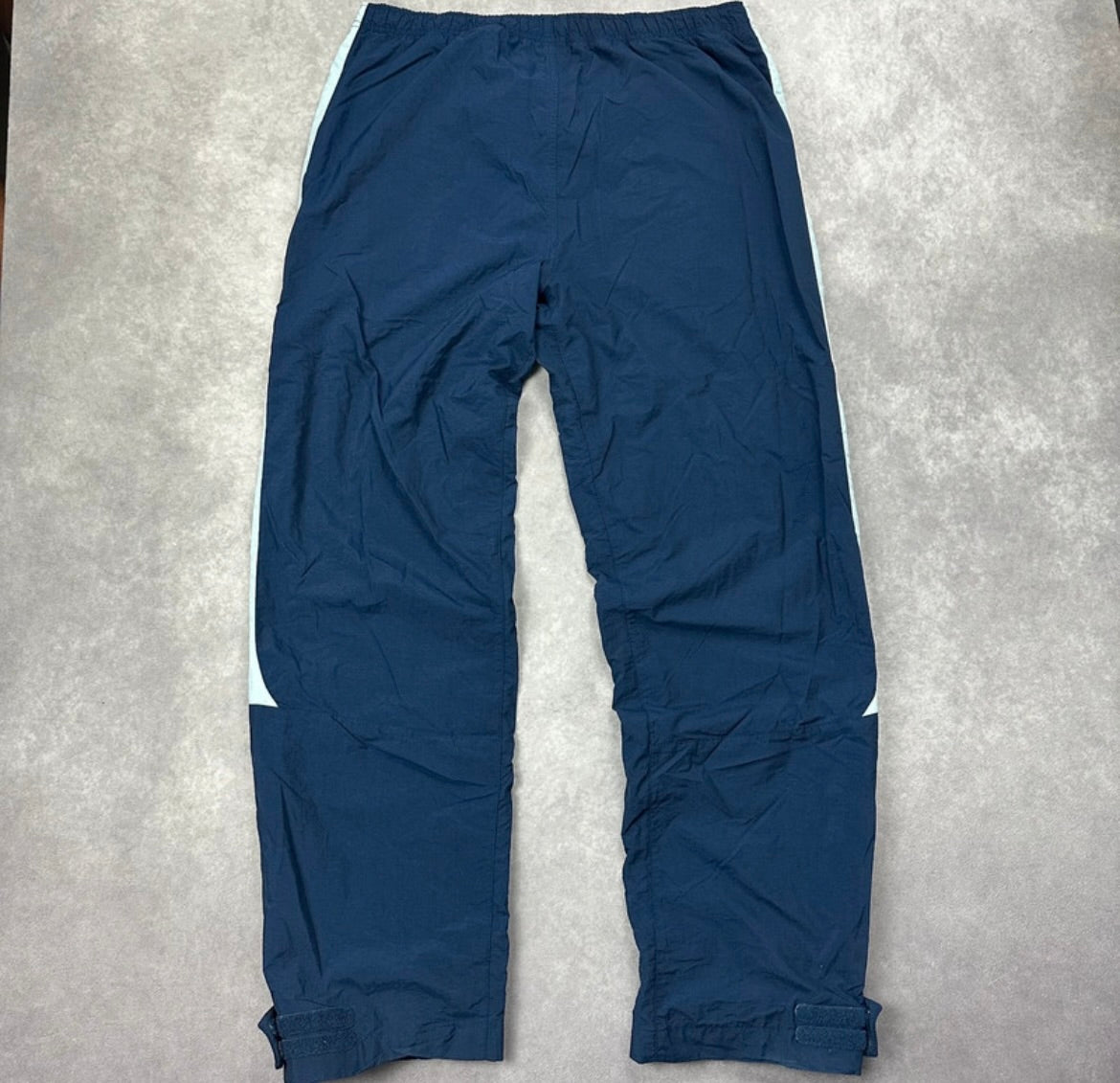Nike Vintage Trackpants Blau XL Baggy Fit Rückseite